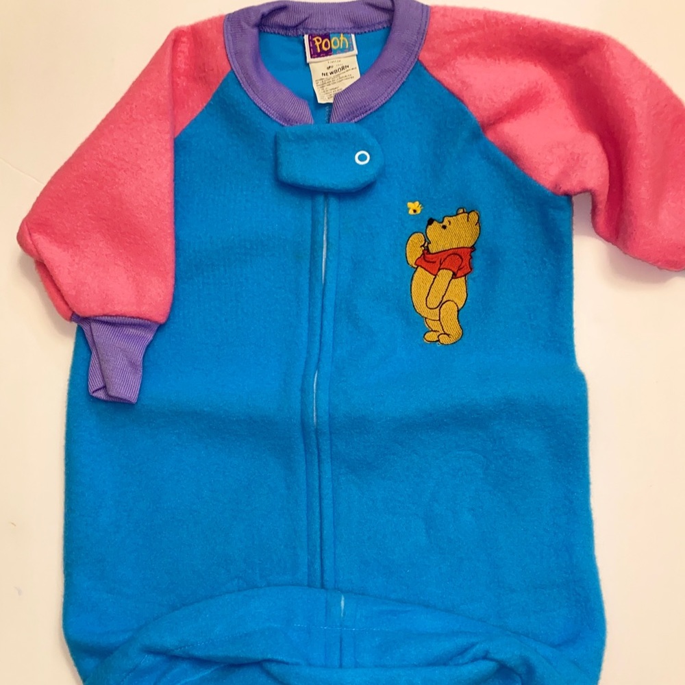 Winnie the Pooh newborn baby sleep sack